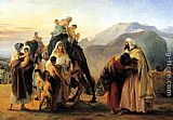 Francesco Hayez Jacob and Esau painting